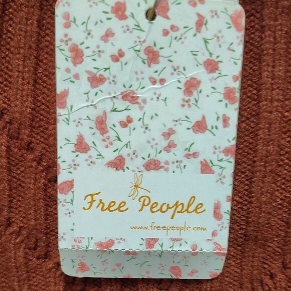 Free People Terracotta Long Sleeve Dress - Picture 2 of 5